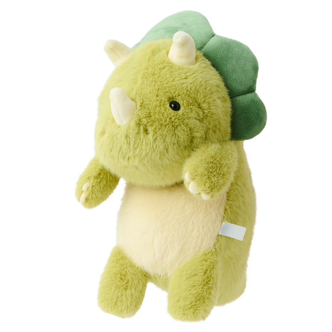 Posture Pal Dinosaur- light and dark green Triceratops
